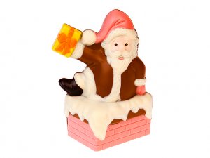 Santa na komíně