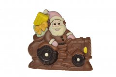 Santa na traktoru